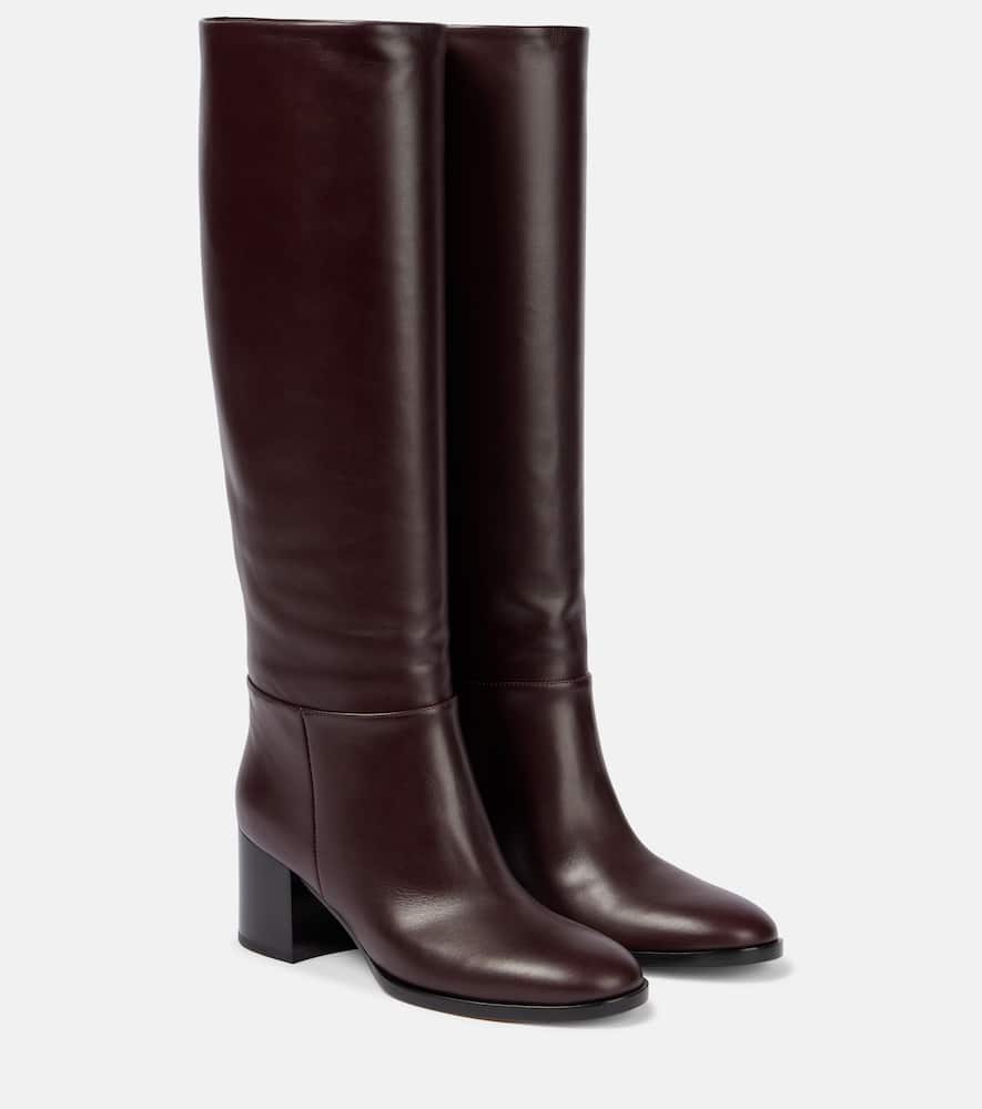Gianvito Rossi Santiago 85mm Leather Boots