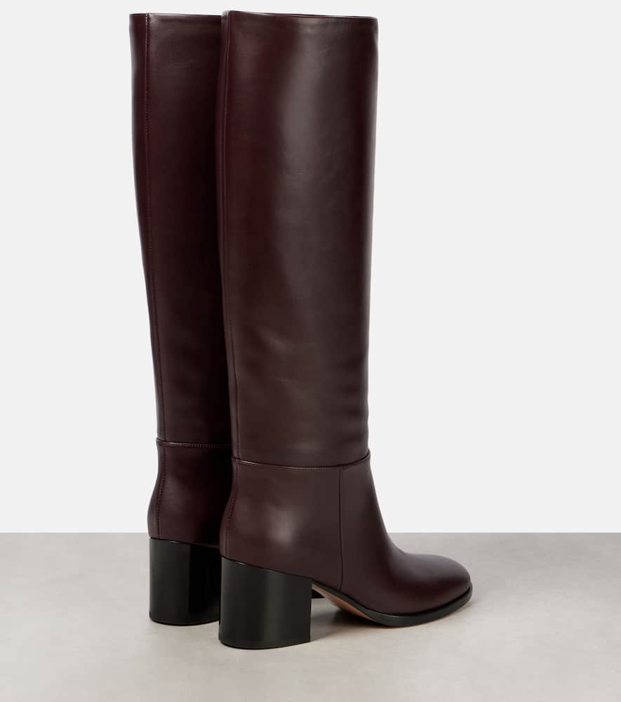 Gianvito Rossi Santiago 85mm Leather Boots