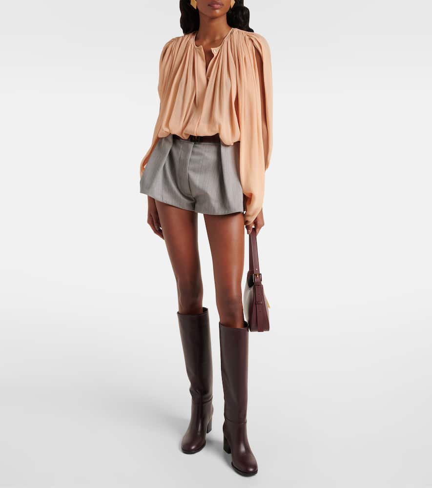 Gianvito Rossi Santiago 85mm Leather Boots