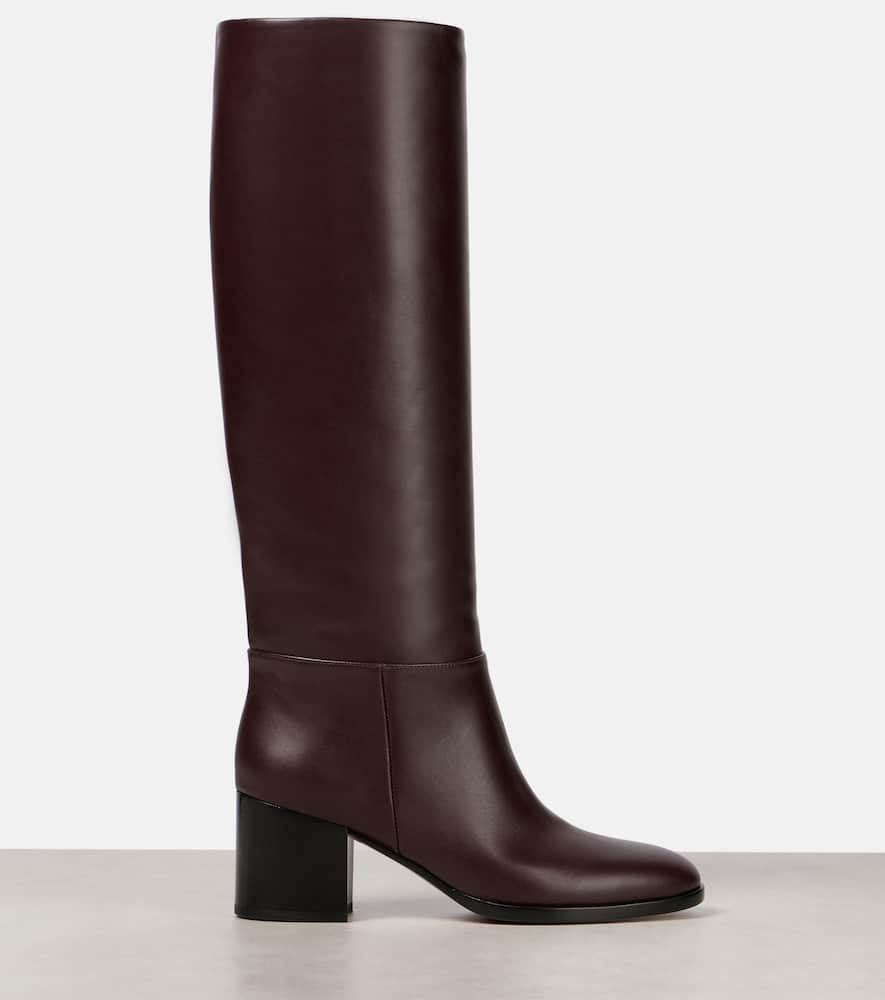 Gianvito Rossi Santiago 85mm Leather Boots