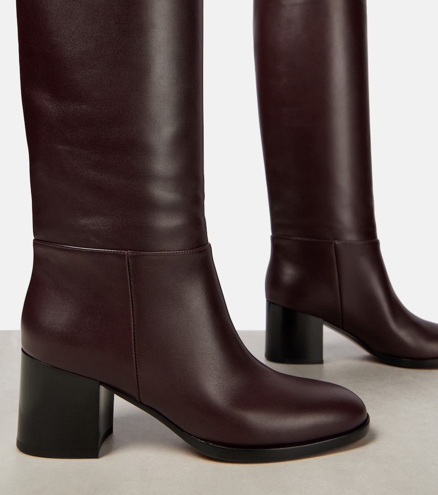 Gianvito Rossi Santiago 85mm Leather Boots
