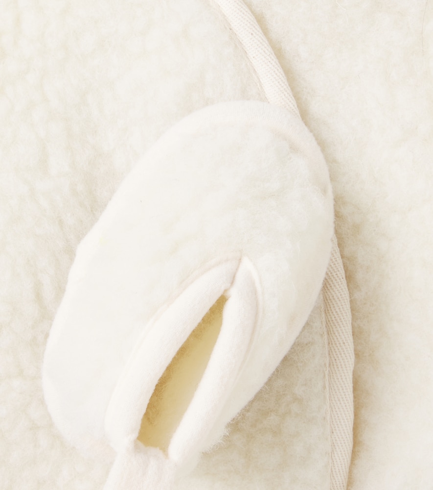  Binibamba Binibamba Baby Wool Teddy Booties And Onesie 