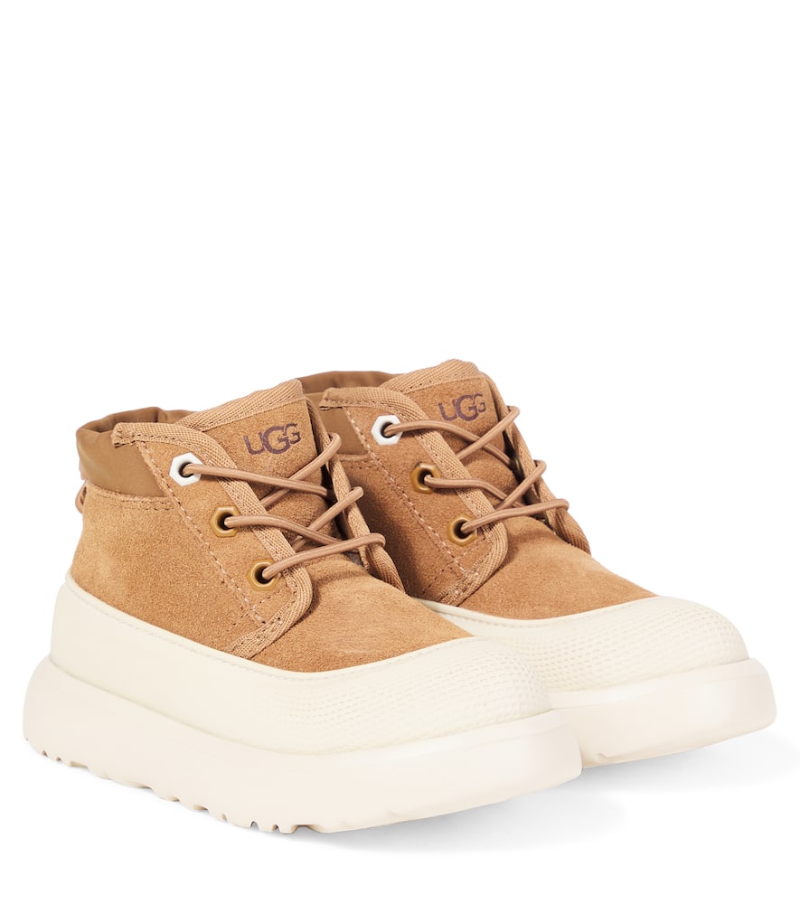 Ugg Neumel Suede Platform Sneakers In Brown