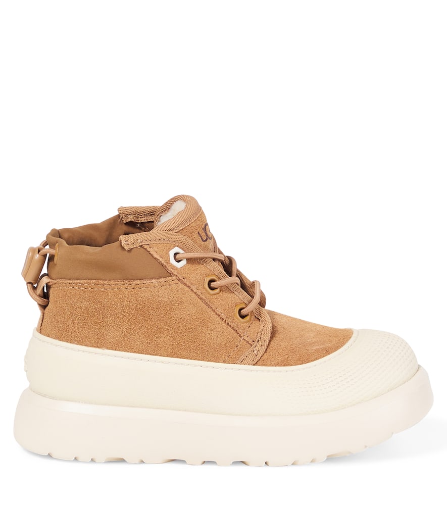 Ugg Neumel Suede Platform Sneakers In Brown