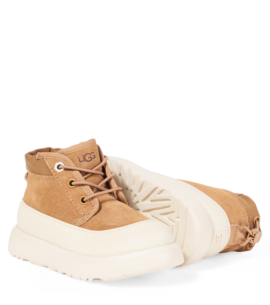Ugg Neumel Suede Platform Sneakers In Brown