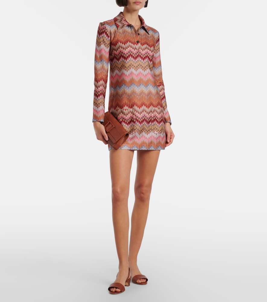 Manolo Blahnik Maygot Snake-effect Leather Clutch In Brown