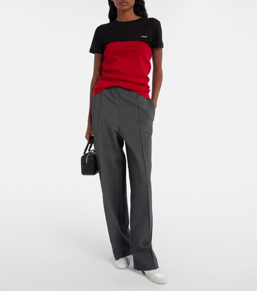 Miu Miu Cotton jersey T-shirt