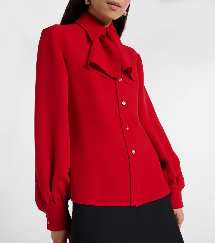 Valentino Cady Couture Shirt In Red