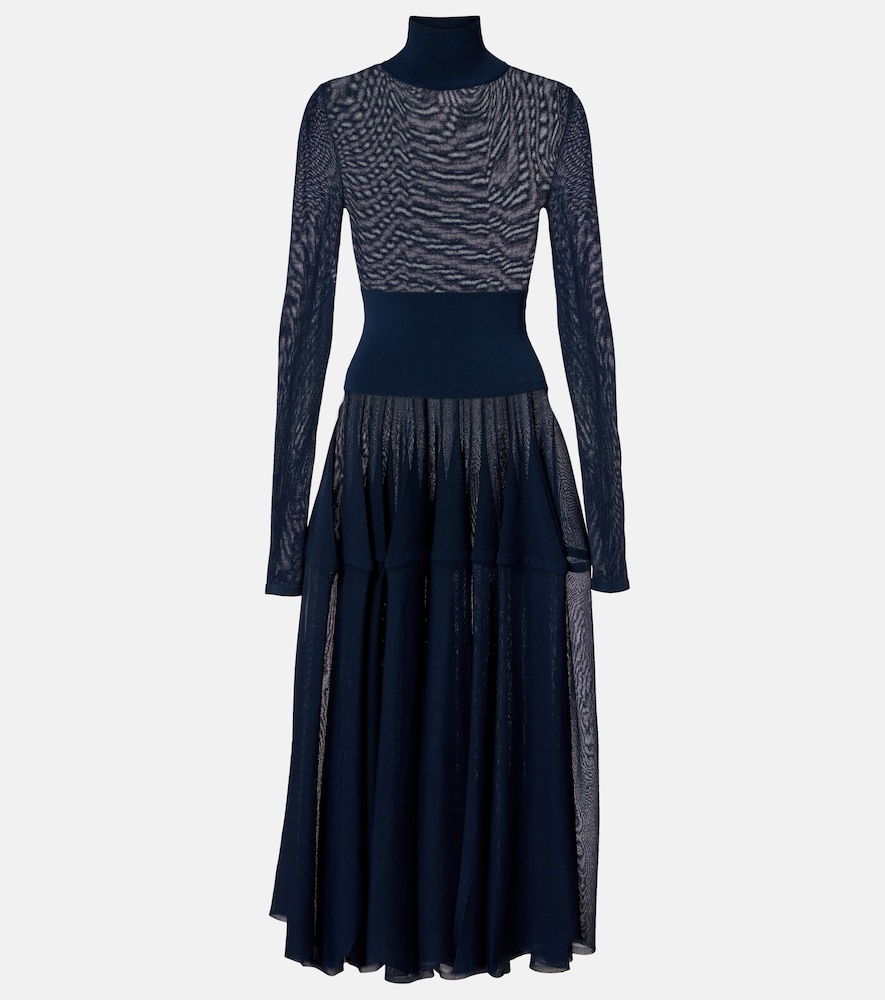 Alaia Alaïa Sheer midi dress