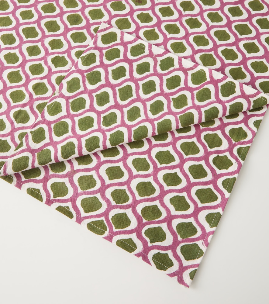  Les-ottomans Les-ottomans Printed Cotton Tablecloth 