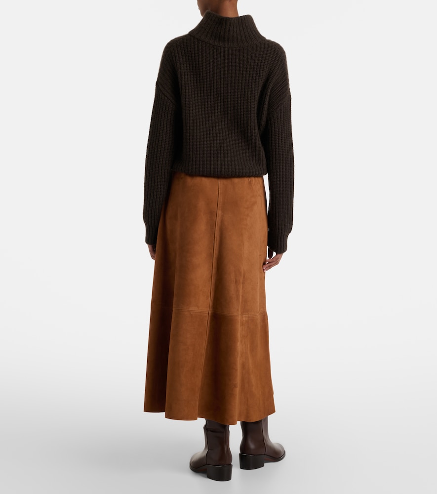  Citizens Of Humanity Citizens Of Humanity Cassia Suede Midi Skirt 
