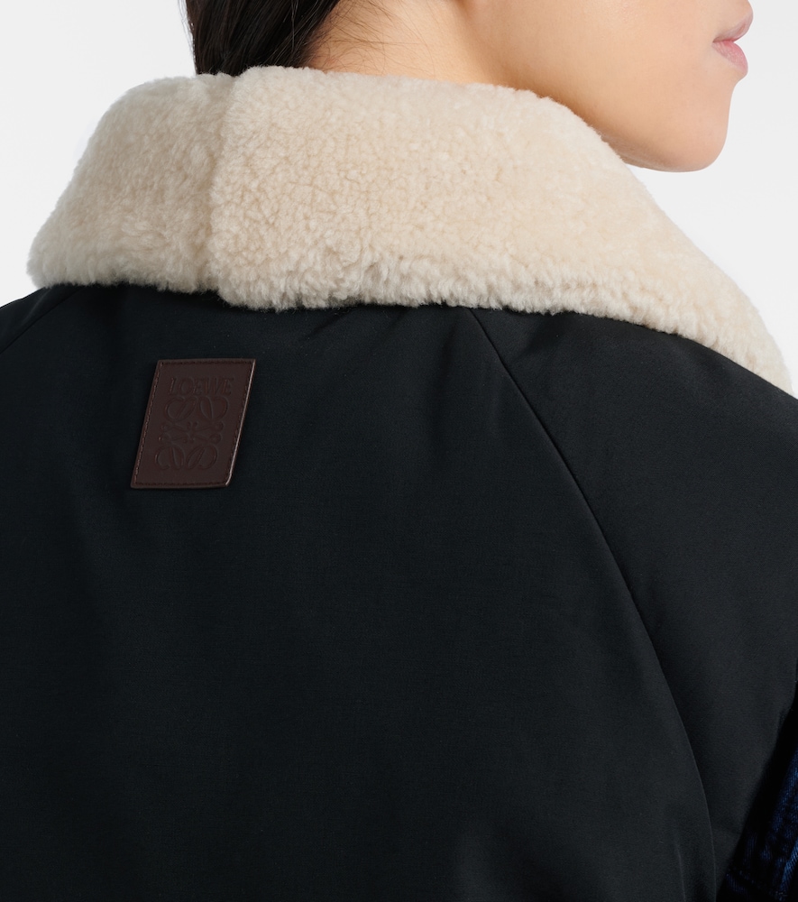  Loewe Loewe Weste Aus Einem Baumwollgemisch Mit Shearling 