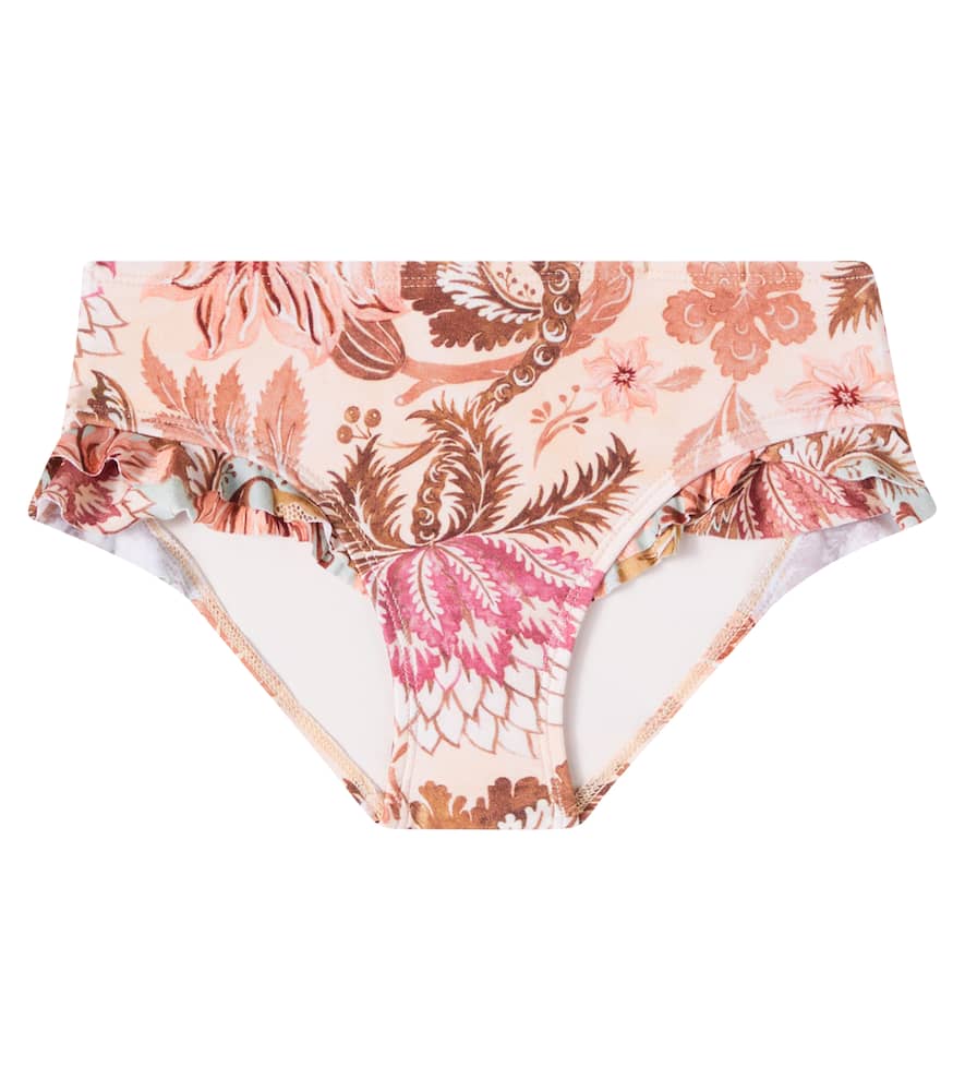 Zimmermann Floral Bikini Bottoms In Multi