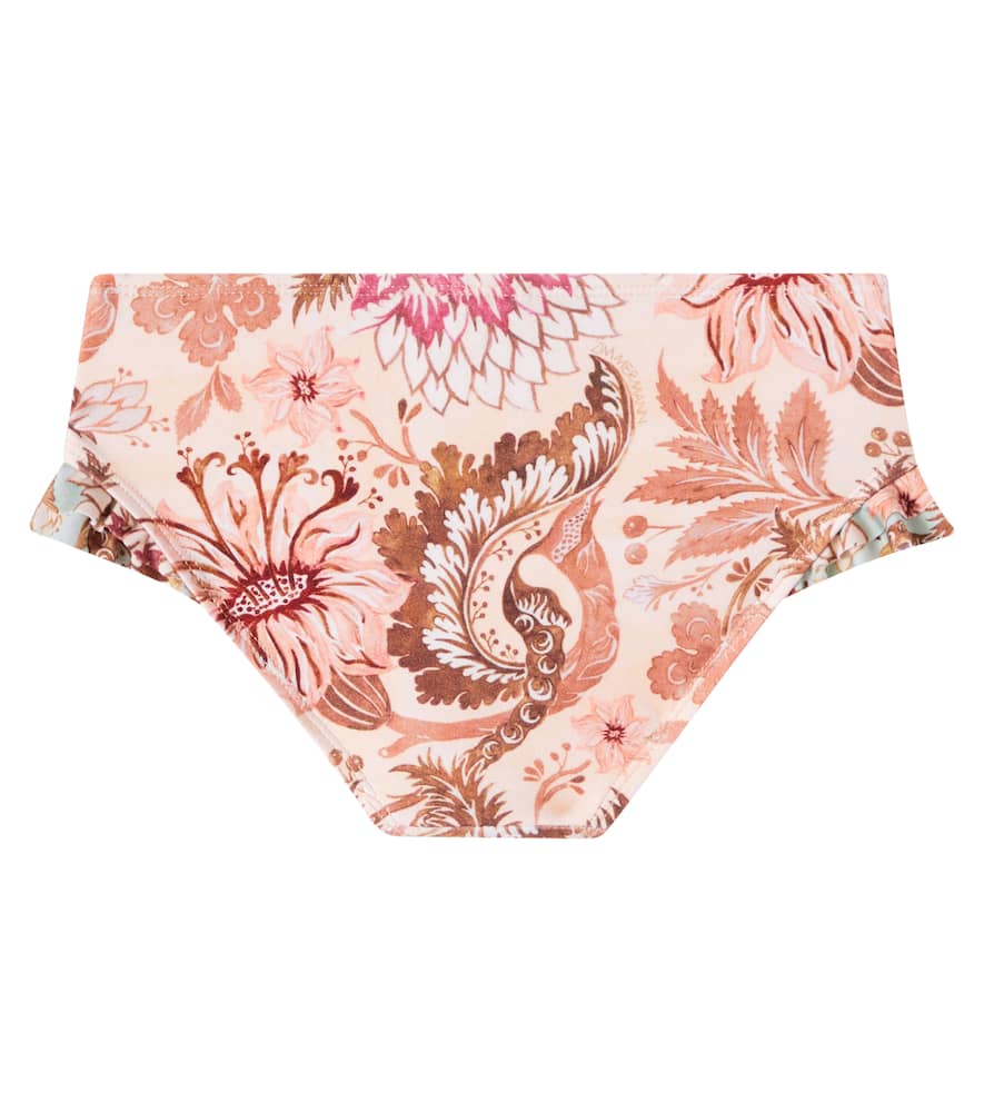 Zimmermann Floral Bikini Bottoms In Multi