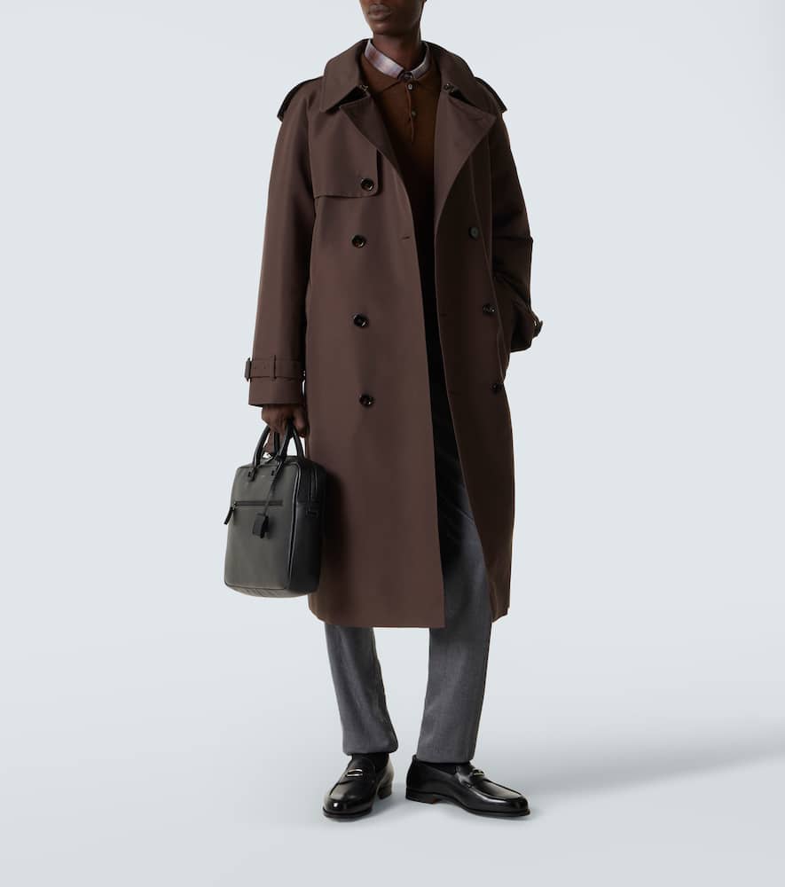 John Lobb Lopez Leather Loafers In Black