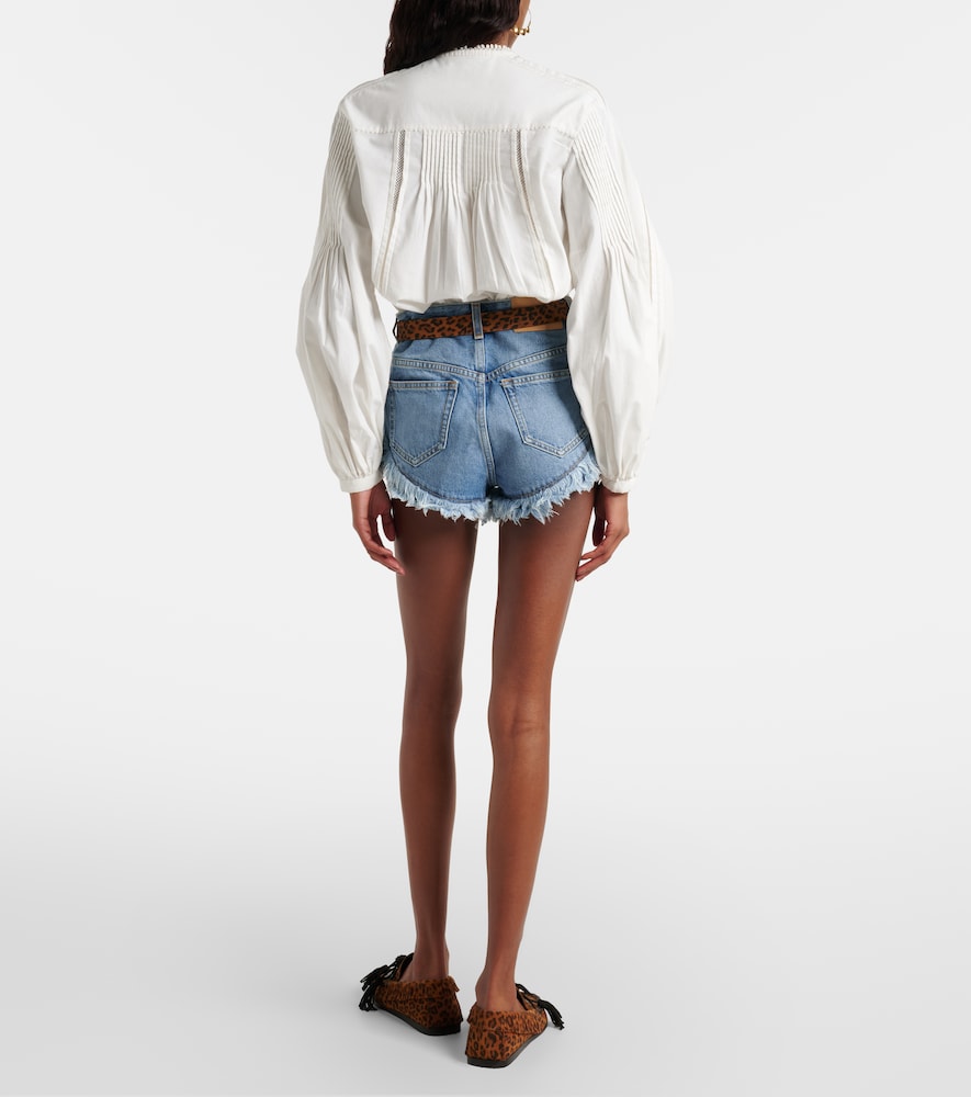  Isabel Marant Isabel Marant High-rise Jeansshorts Eneidala 