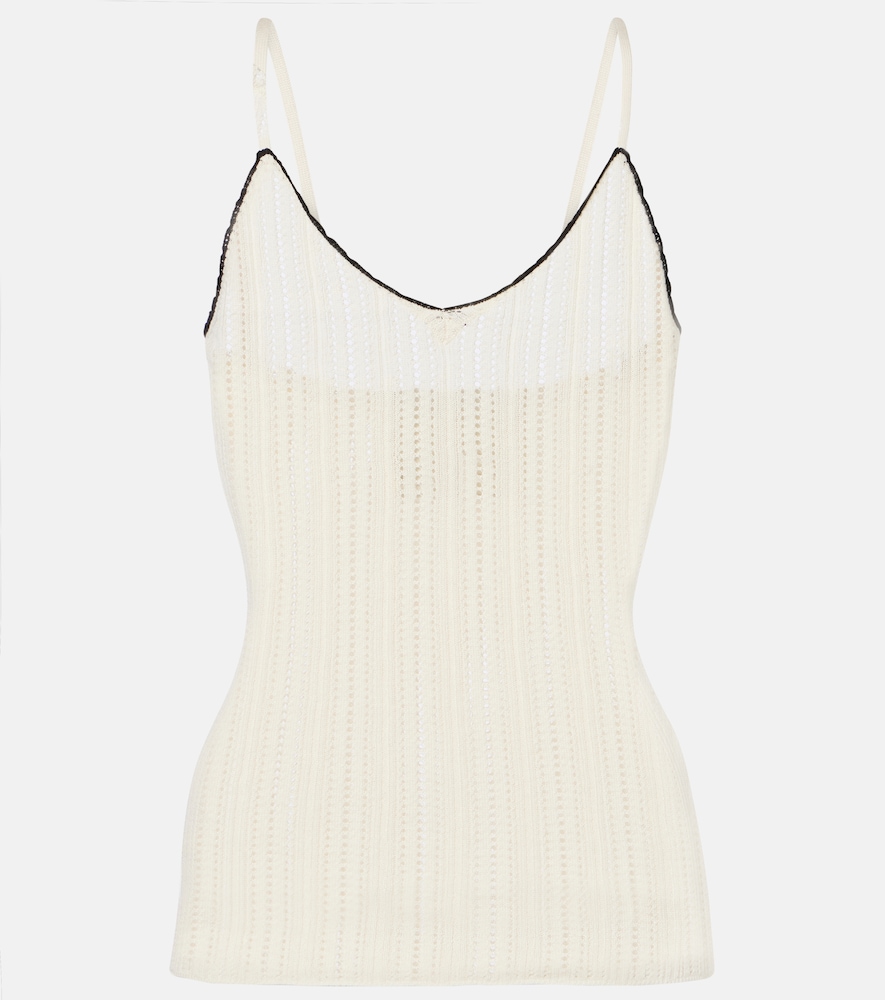 Isabel Marant India pointelle silk and cotton camisole