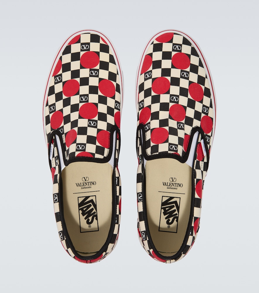  Valentino Garavani Valentino Garavani X Vans Slip-ons Vlogo Aus Canvas 
