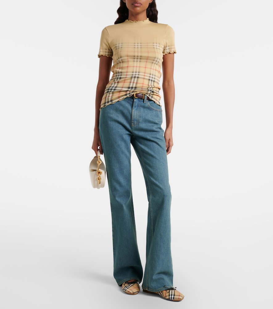 Burberry Burberry Check cotton top