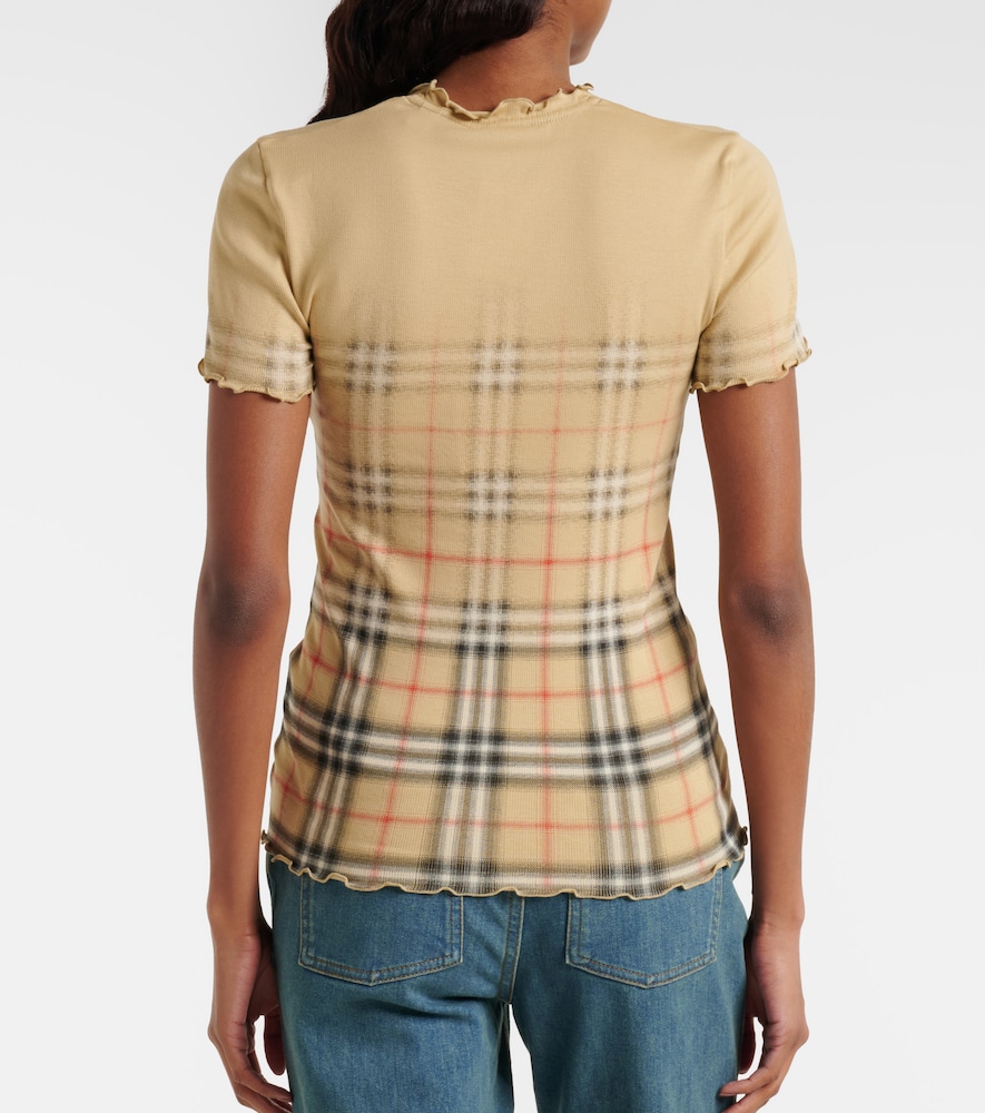 Burberry Burberry Top Burberry Check De Algodón 