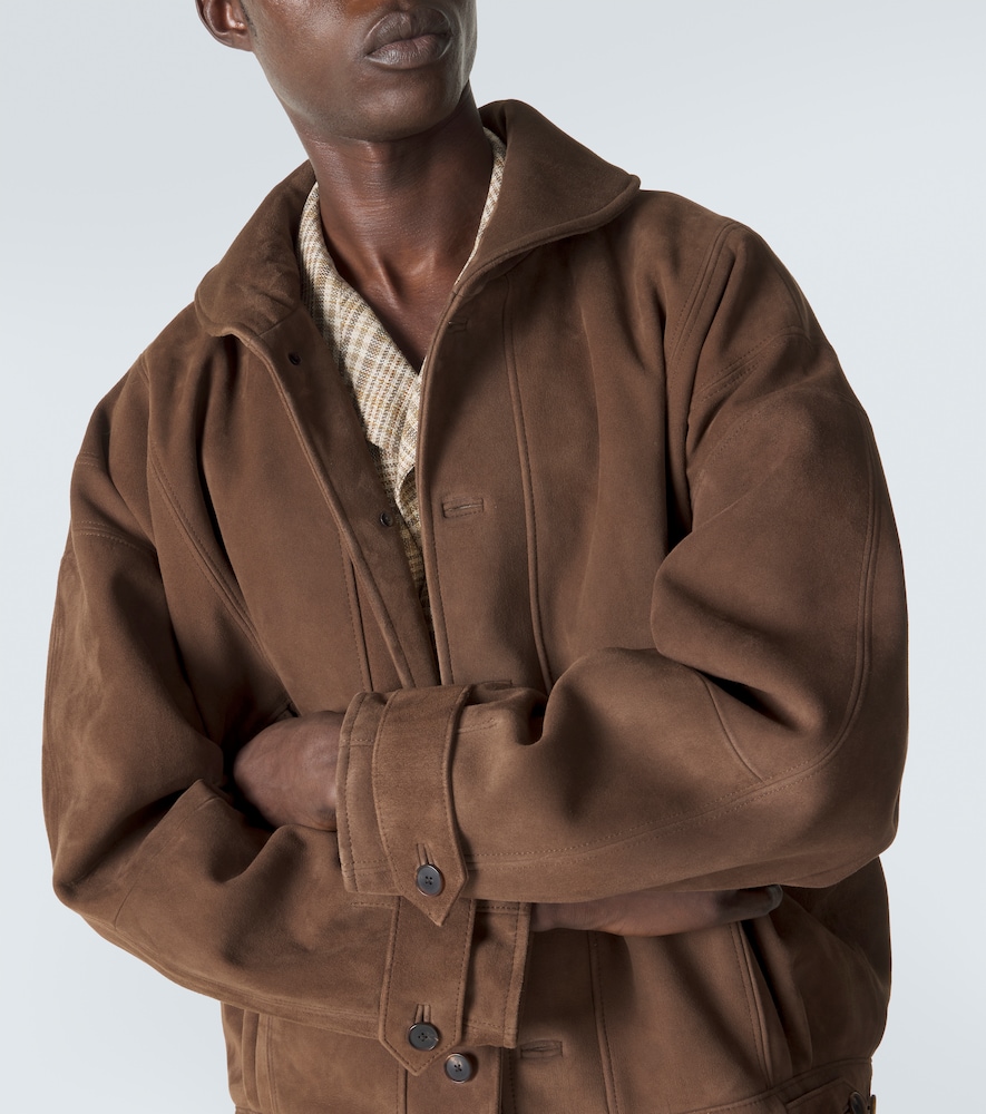  Auralee Auralee Veste Blouson En Daim 