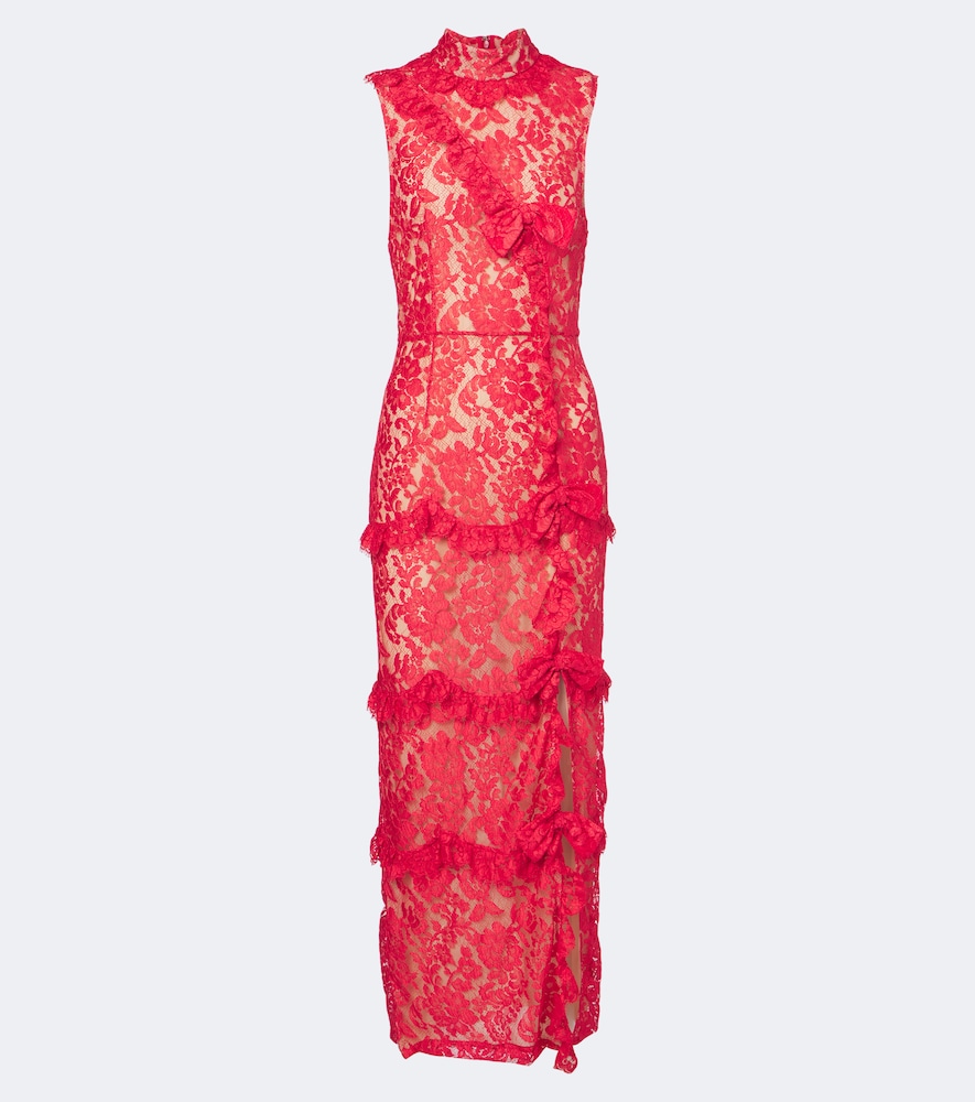 Robe aus Spitze