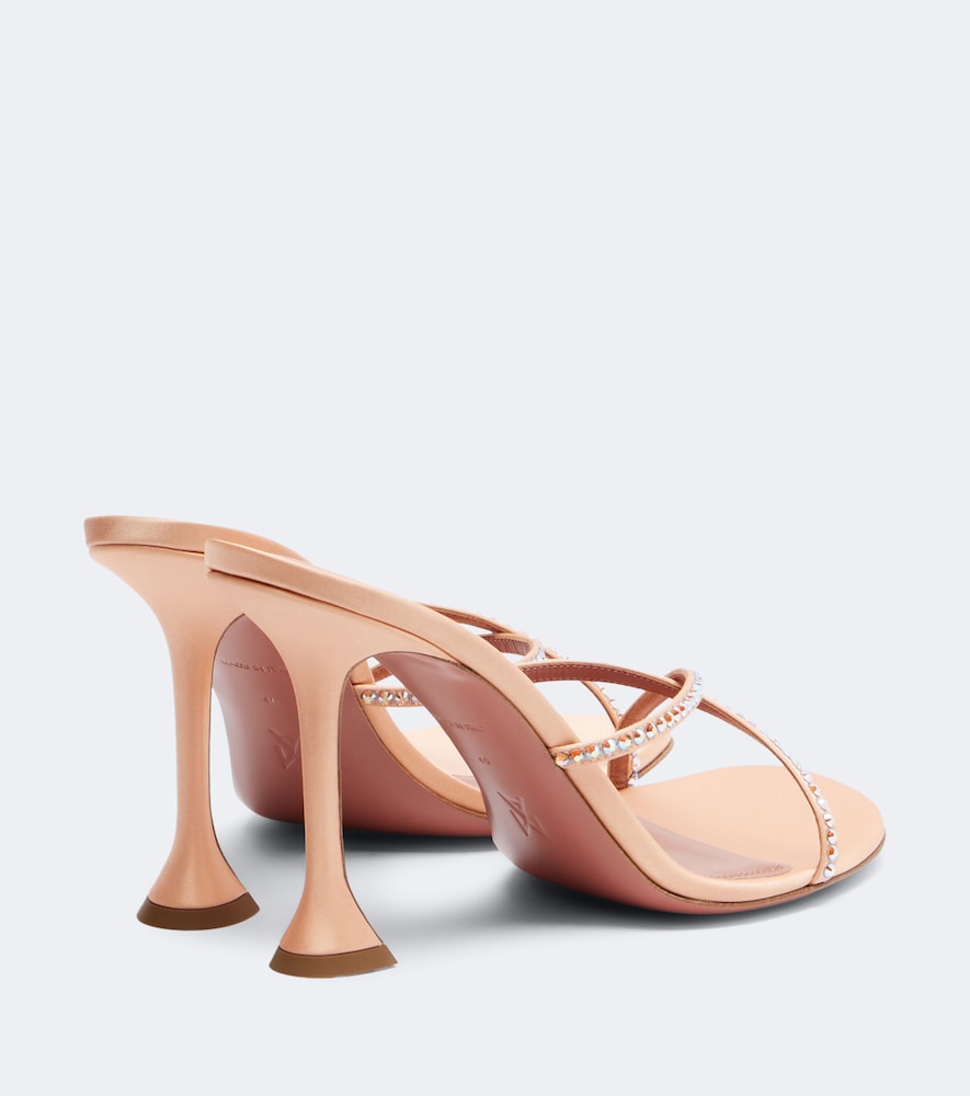 Sally Crystal-Embellished Mules