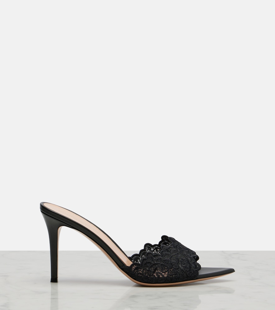 Yvonne Lace Mules