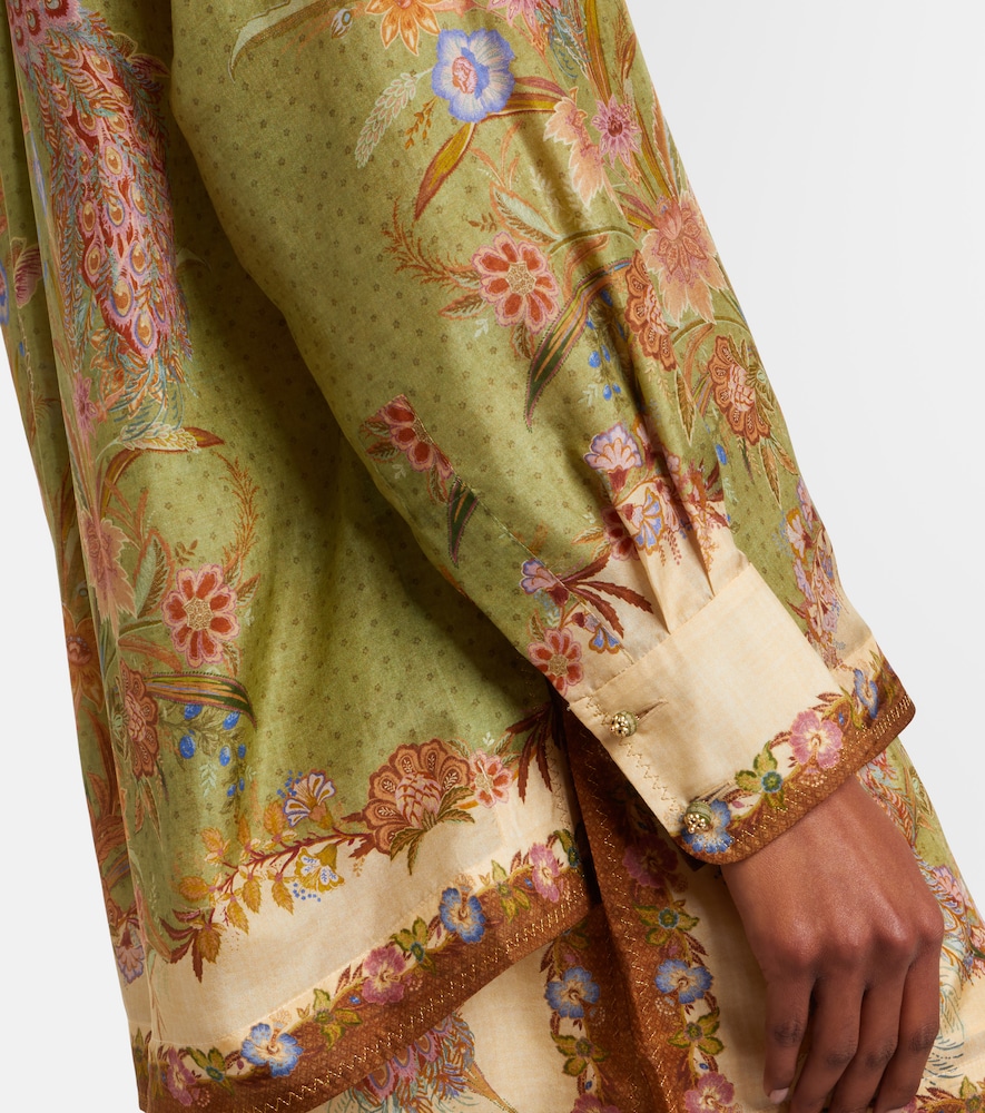  Zimmermann Zimmermann Indra Printed Silk Shirt 