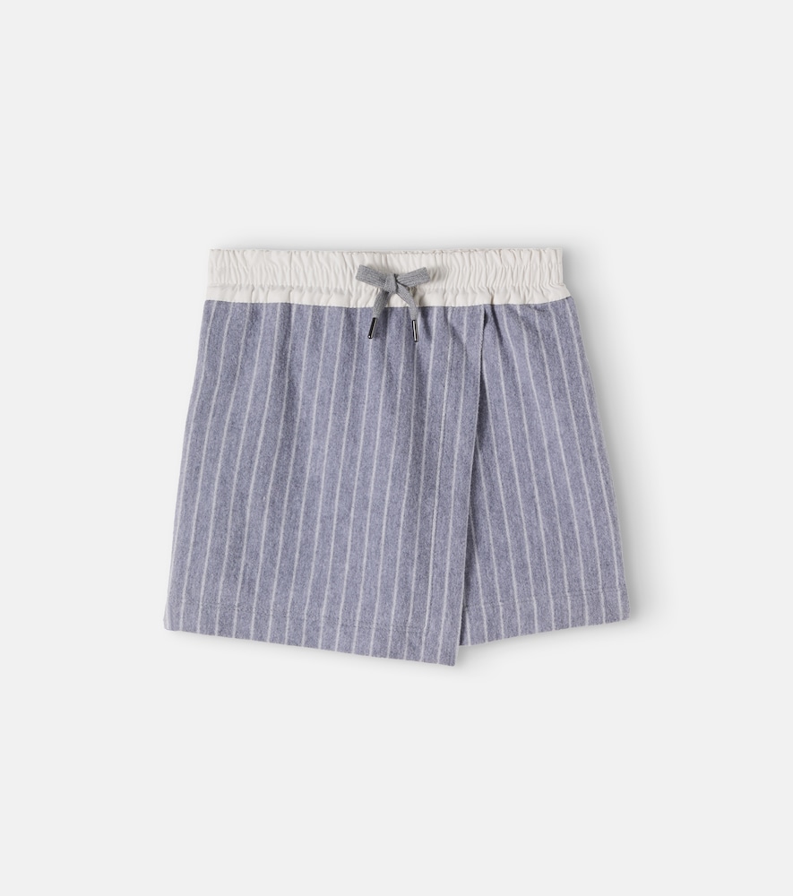 Skort aus Baumwolle