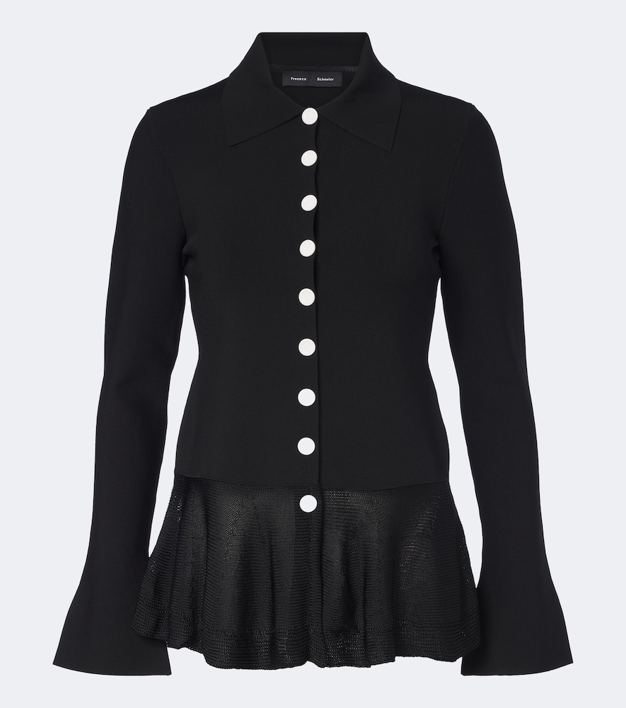 Cardigan Martina con volant
