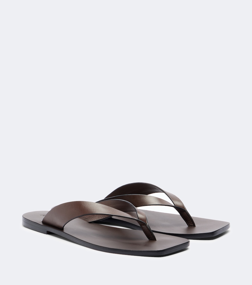 Zehensandalen Kinto aus Leder