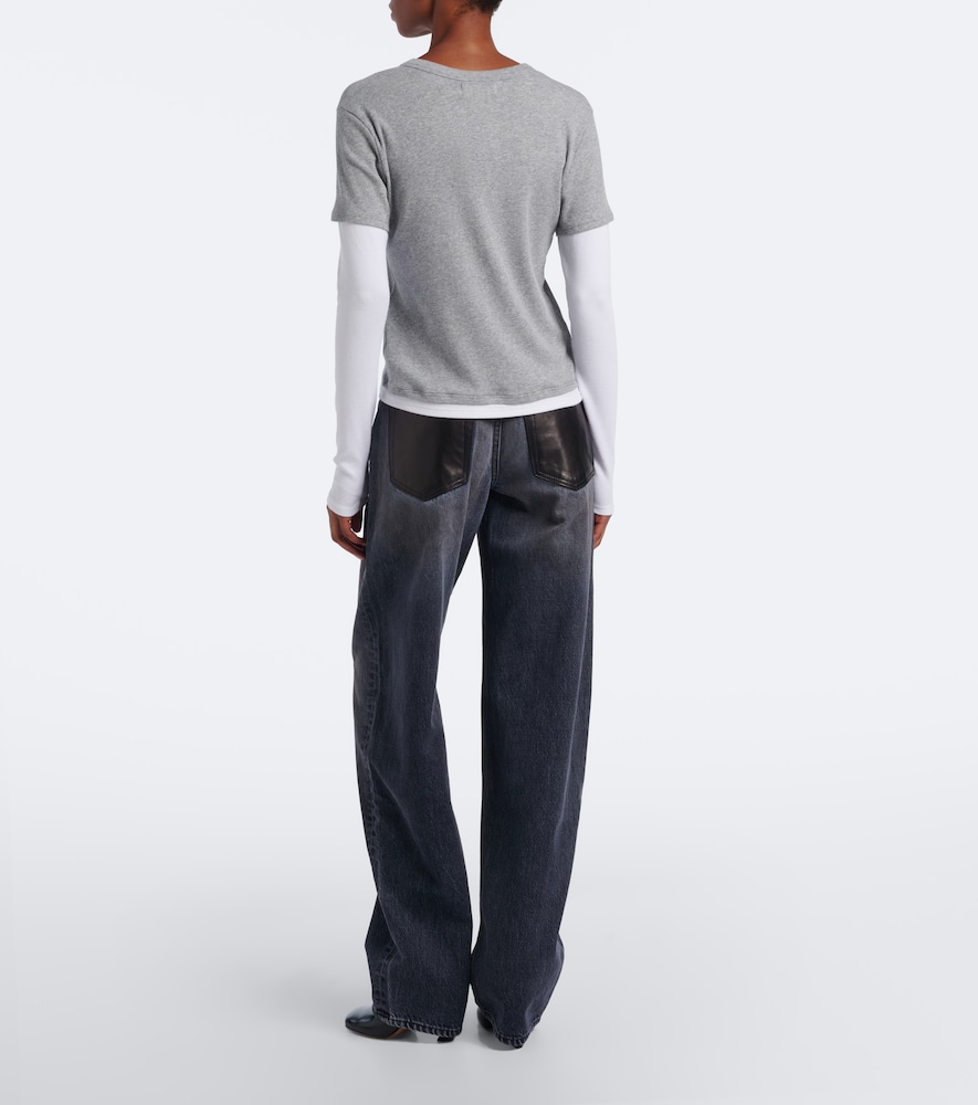 Hailey Barrel-Leg Jeans