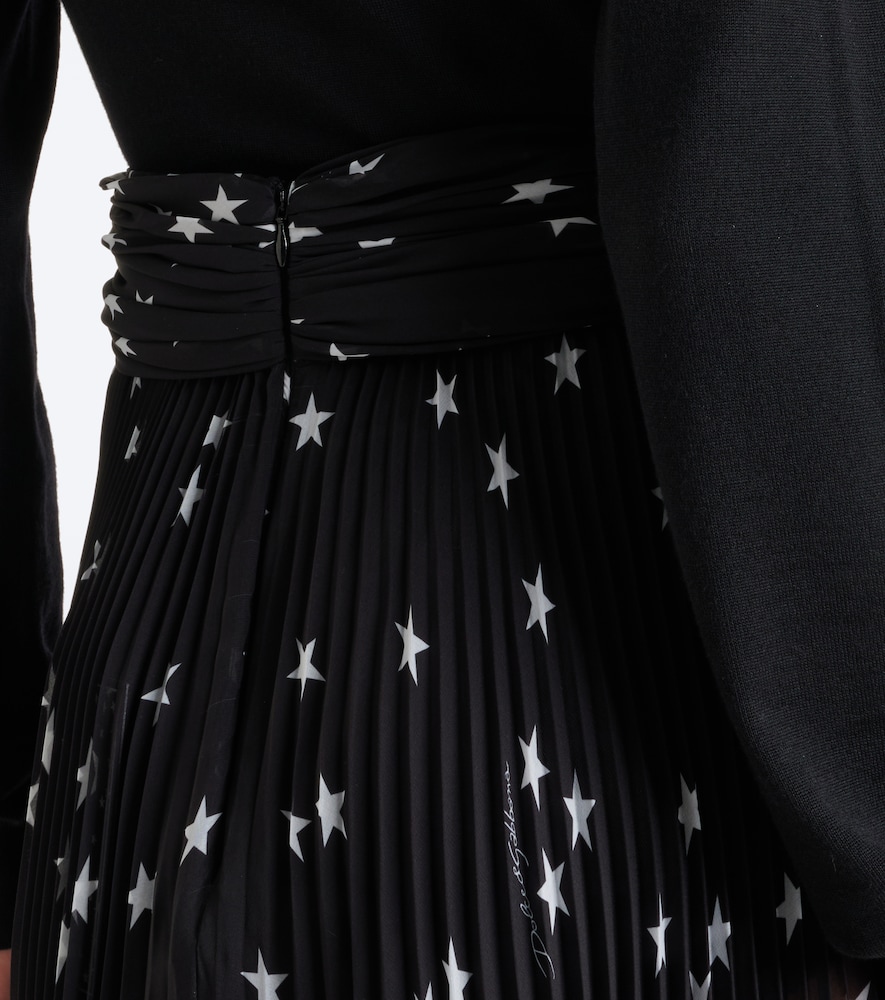 Dolce&Gabbana Plissé Midi