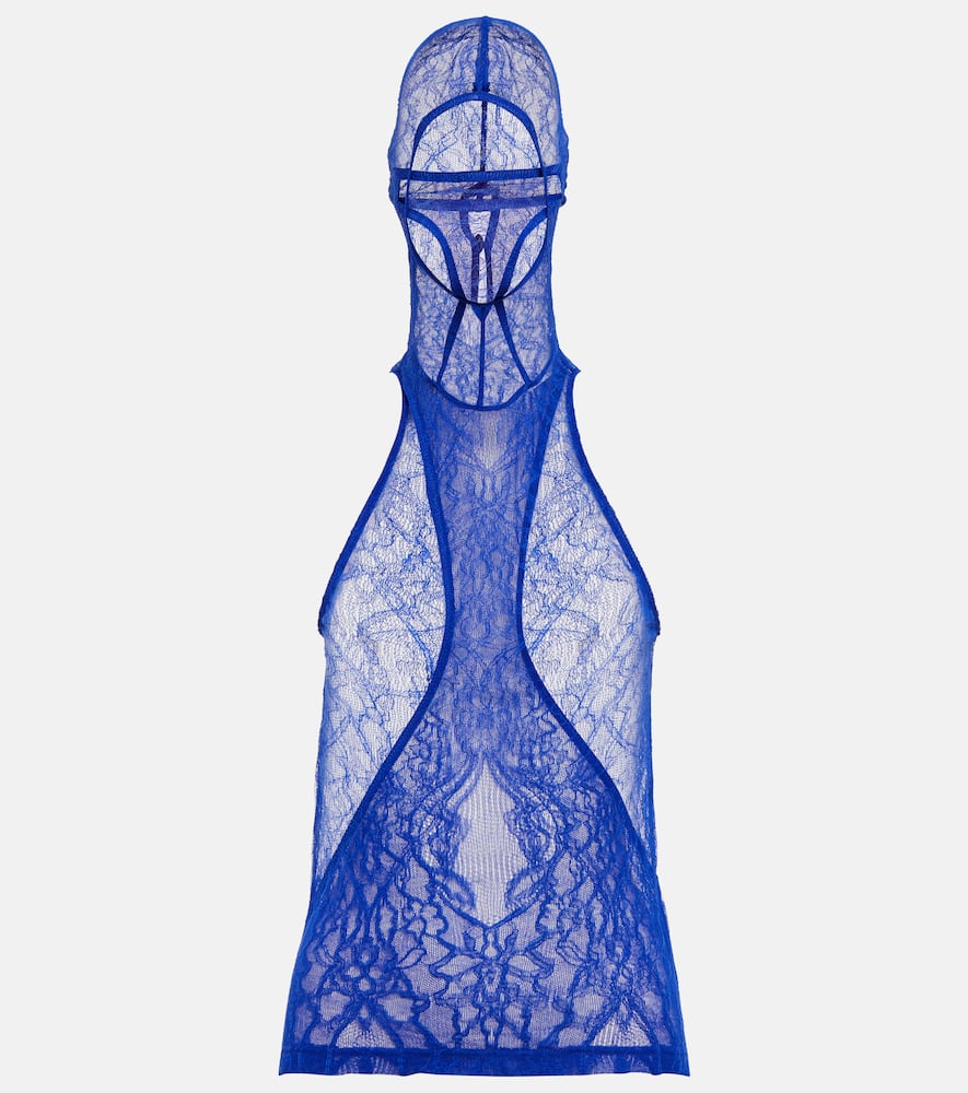 Dion Lee Lace mask top