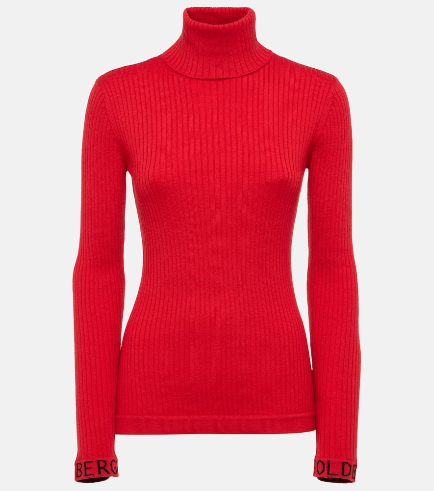 Goldbergh Mira ribbed-knit turtleneck sweater