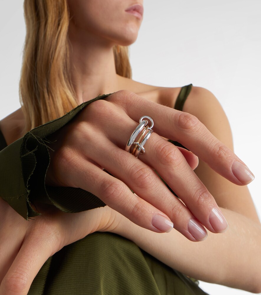 Spinelli Kilcollin Amaryllis sterling silver and 18kt gold ring
