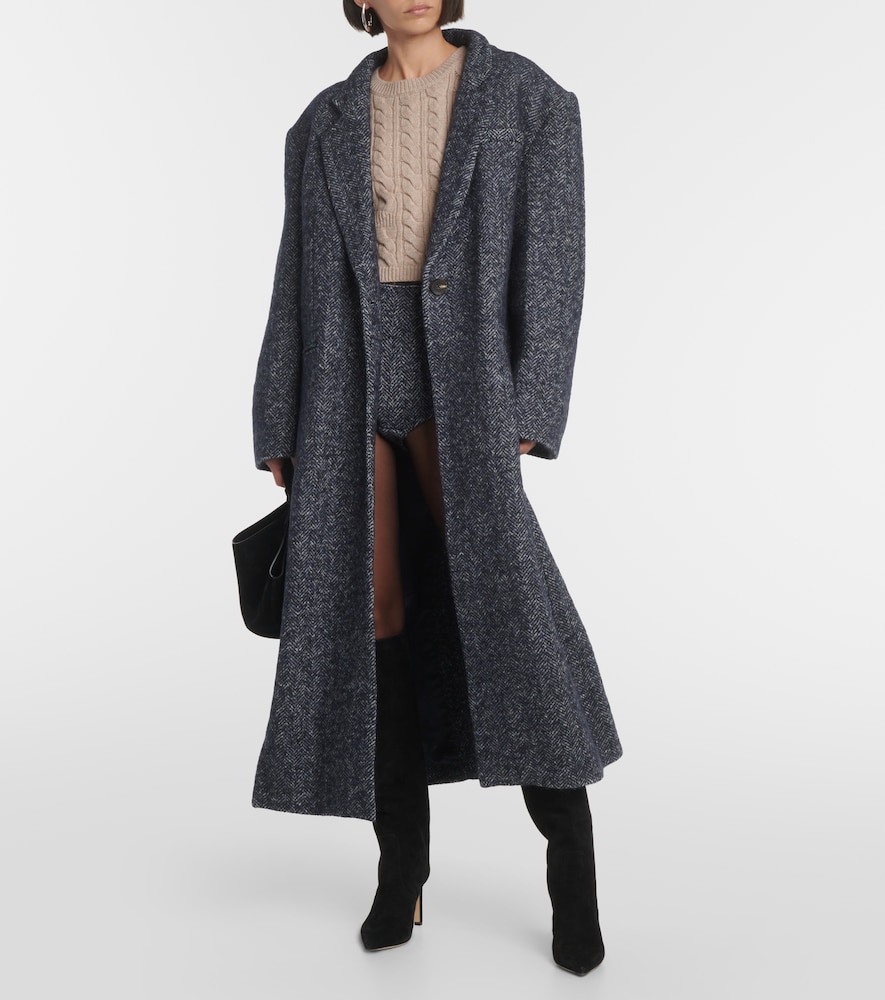  Christopher Esber Christopher Esber Abrigo Oversized Espigado 