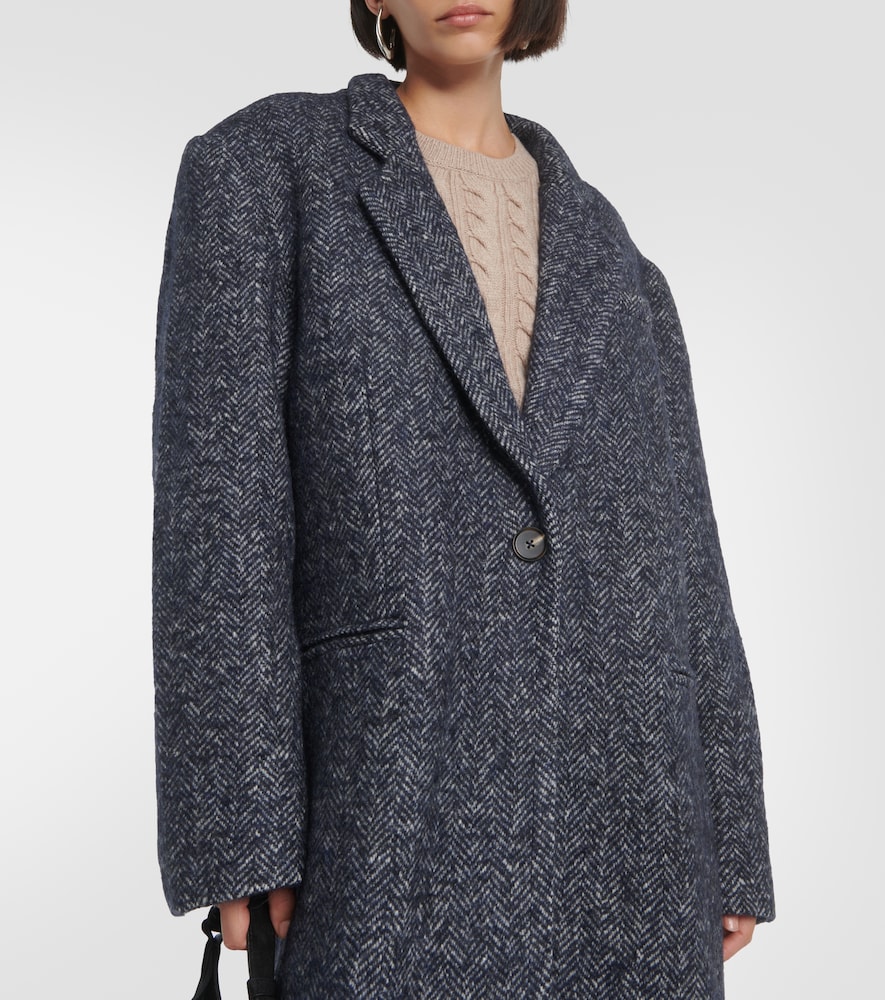  Christopher Esber Christopher Esber Abrigo Oversized Espigado 