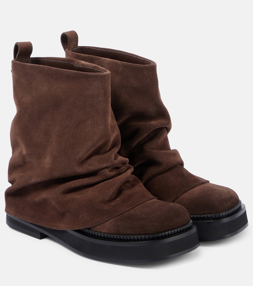 Mini Robin suede ankle boots