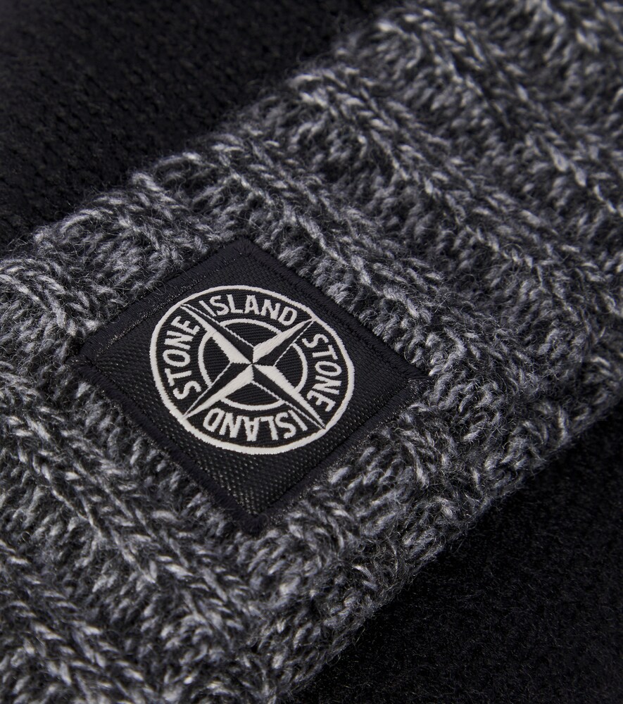  Stone Island Junior Stone Island Junior Compass Beanie 