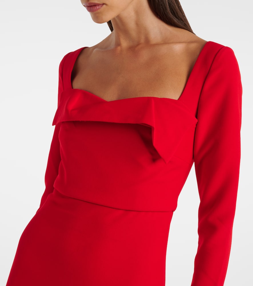 Roland Mouret Roland Mouret Midikleid Aus Crêpe 