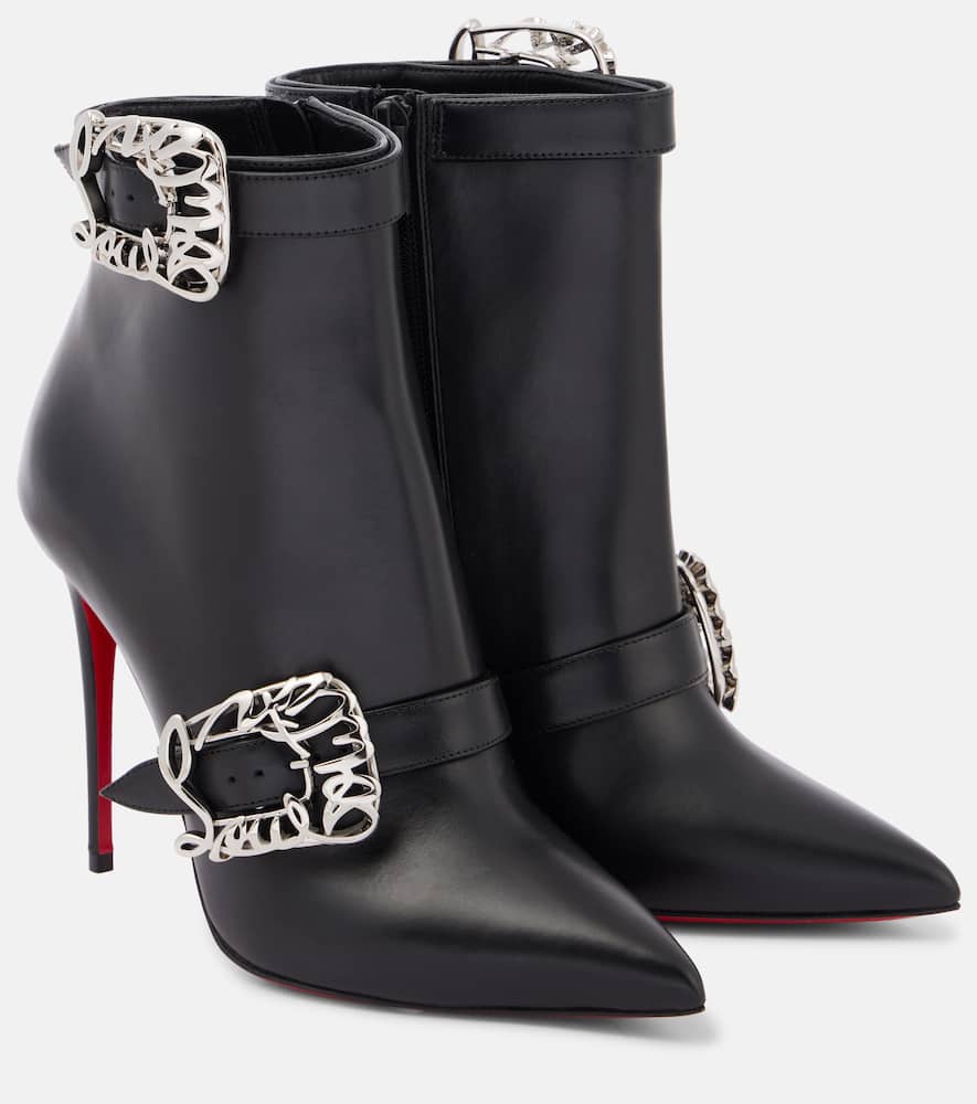 Giddylina 100 leather ankle boots