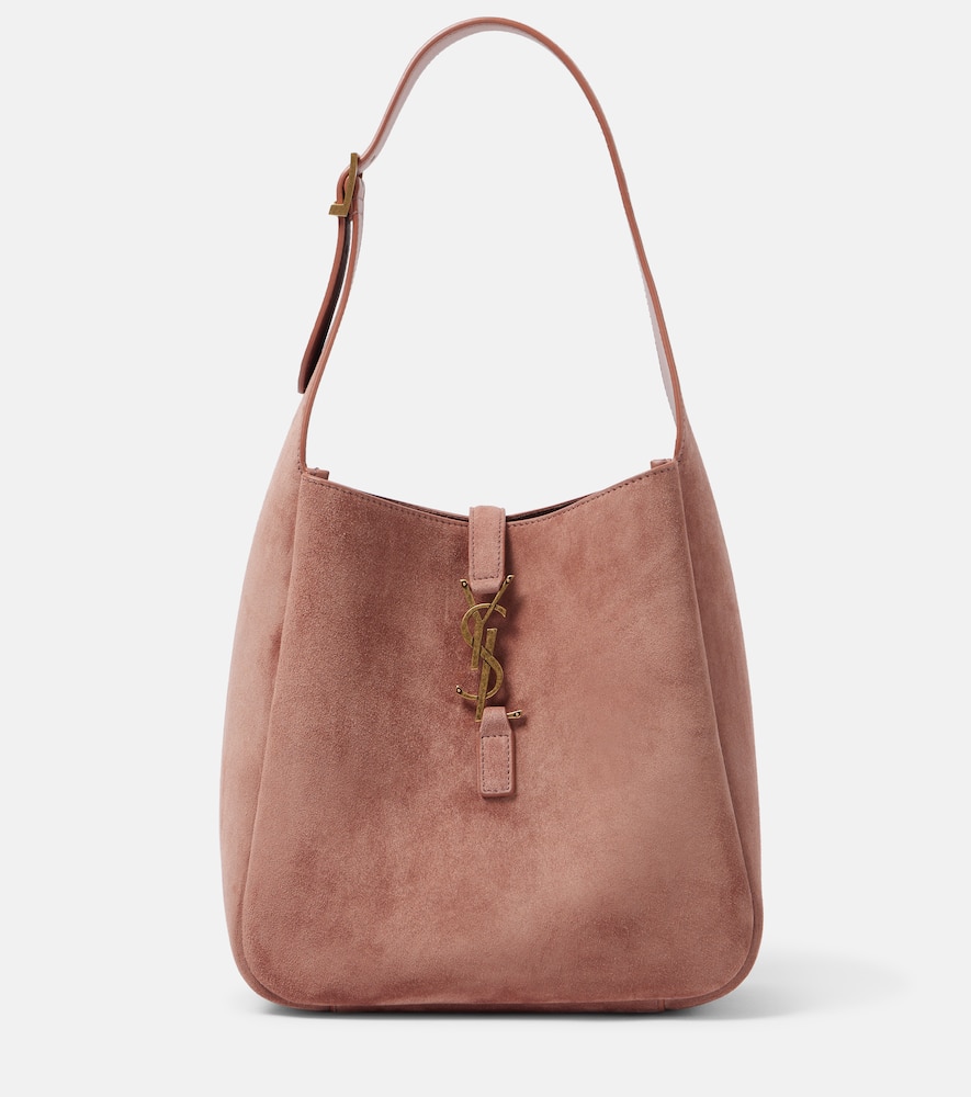Saint Laurent Le 5 à 7 Supple Small suede shoulder bag