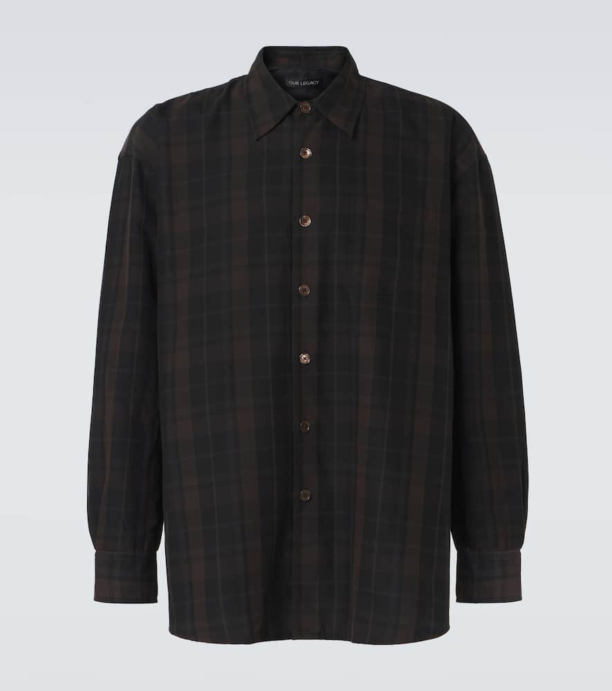 Our Legacy Borrowed checked shirt