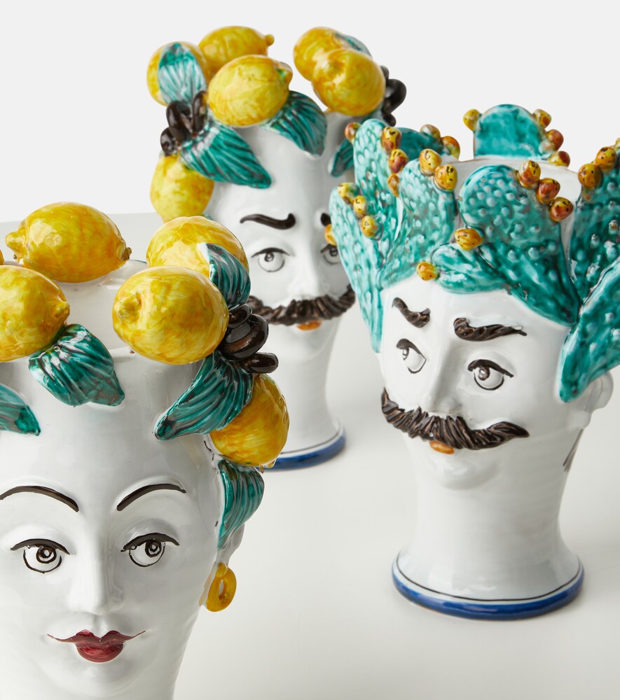  Les-ottomans Les-ottomans Sicily Ceramic Vase 