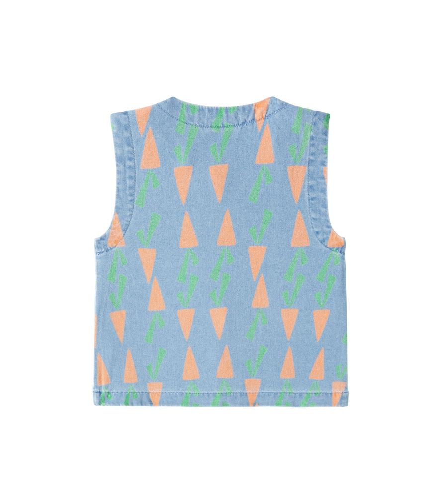  Jellymallow Jellymallow Weste Carrot Aus Denim 