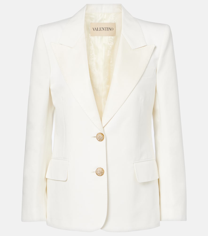 Valentino Blazer en coton et lin 1800 €