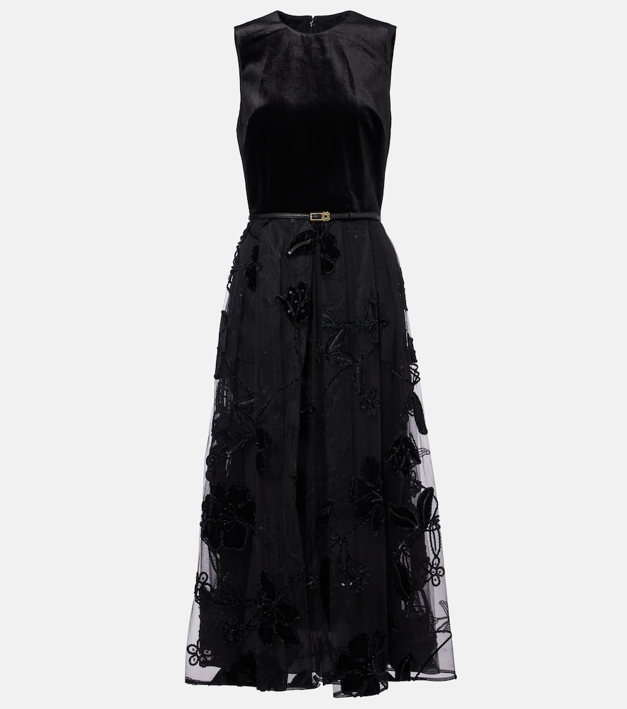 Silk Satin Midi Dress