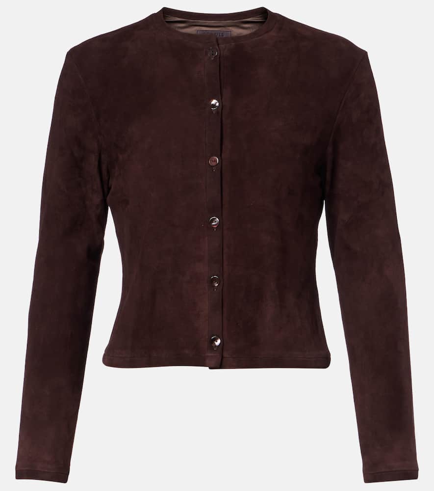 Astrid suede cardigan